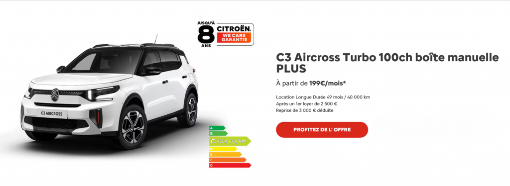 CITROEN C3 AIRCROSS TURBO PLUS